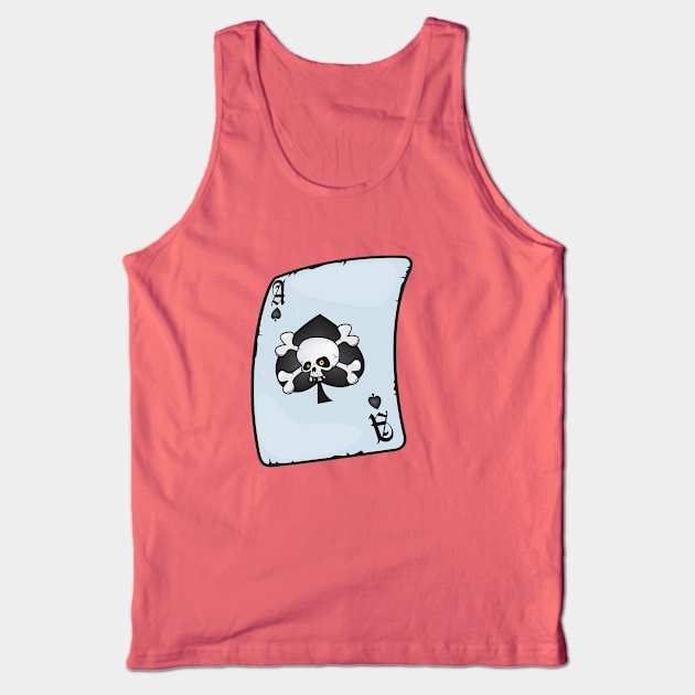 Ace of spades Tank Top by mangulica